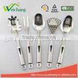 WCJ646 Stainless Steel Utensil SPAGHETTI SERVER Pasta Fork Welding High Quality Mirror Finishing thumbnail-4