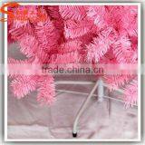 2015 New Product Guangzhou Giant Pvc Led Lighted Pink Christmas Tree Ornament Pine Needle Trees Festival Decoration thumbnail-5