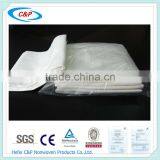 White Plain Baby Receving Blanket thumbnail-1