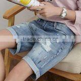 GZY Lady Summer New Denim Short Ladies Jeans Top Design Jeans thumbnail-2