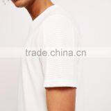 2017 Fashion Black T-Shirts Own Logo MGOO Custom Longline T Shirt Top Sell 100% Cotton Streetwear thumbnail-3