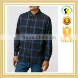 Wholesale Custom Long Sleeve Fashion Plaid Man Shirt thumbnail-1