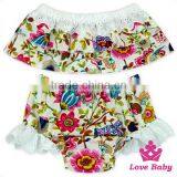 66TQZ46 Yiwu Lovababy Cotton&Lace Wholesale Sleeve Less Floral Fabric Bloomer Maxi BIKINI SET thumbnail-6