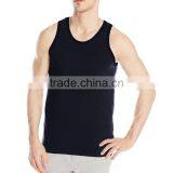 Designer Casual Blank Tops Wholesale Mens Bodybuilding Stringer 95% Cotton 5% Spandex Tank Top thumbnail-4