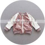 S17642A 2017 Children Girls Coats Baseball Jackets thumbnail-6