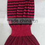 2012 Sexy Stripes Lady Spaghetti Strap Casual Dress thumbnail-1