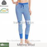Blue Color Dry Fit Yoga Leggings,fashion Merino Wool Fitness Leggings for Women thumbnail-1