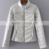 Runwaylover EY1036C Fashion Women Short Ultralight Winter Down Jacket thumbnail-2