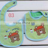 2014 Mutilstyle Baby Cotton Baby Bibs With Custom Embroidery thumbnail-1