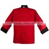 Double Breasted Chef Coat With Folded Cuff thumbnail-1