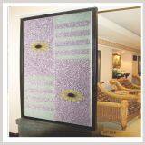 Decorative Glass Sliding Room Wall Dividers thumbnail-4