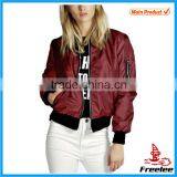 Ma-1 Flight Pilot Air Force Bomber Jacket for Women thumbnail-1