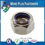 Made in Taiwan Prevailing Torque Type Hexagon Nut Plastic Insert DIN 985 thumbnail-6