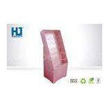 Hanging Toys / Accessories Free Standing AD Cardboard Hook Display , Peg Paper Display