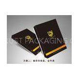 Black Printed Cardboard Mens Shirt Packaging Box Glossy / Matt Lamination thumbnail-1