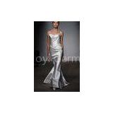 Rice white High-grade Thick Satin Elastic Color Butyl Cloth Fabric Informal Wedding dresses