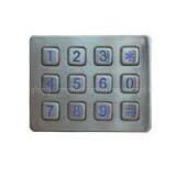 Custom Illuminated Metal Rugged USB Metal Numeric IP65 Waterproof Metal Keypad thumbnail-2