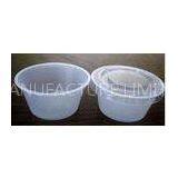 Semi-Clear Disposable Salad Bowl PS Soy Sauce Mini-Cups , Low Temperature