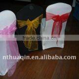 Organza Sash for Chair Cover Chair Sash for Wedding Banquet