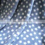 New Arrived, 2013 Blue Star Design Pattern ,double-side ,surper Soft ,printed Flannel Velvet Fabric thumbnail-1