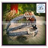Charm Jewelry Hemp Music Bracelet - 3 in 1 Treble Clef and Eighth Note Charm Bracelet for Women thumbnail-1