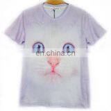 Mens Summer Clothing 3D Animal Print Round Top T-Shirt Graphic Casual Tee Blouse thumbnail-2
