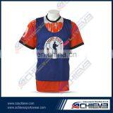 full sublimated lacrosse reversible jersey lacrosse head wholesale china