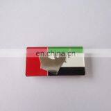 UAE Flag and Map Shaped Logo Customized UAE National Day Gift Souvenir Metal Badge thumbnail-1