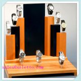 Jewelry wood display stands