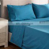 Amazon Hot Sale High Quality 300tc Soft 100% Microfiber Waterproof Solid Fitted Home Bed Sheets thumbnail-4