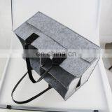 Nursery Storage Bin and Car Organizer for Diapers With Leather Handle thumbnail-3