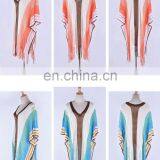 Plus Size Crochet Beach Cover up Knitted Tassel Beach Dress Robe de Plage 2019 Pareo Beach Tunic Bathing Suit Cover Ups Sarong thumbnail-3