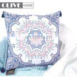 Unique Style Printed Waterproof Replacement Cushion Covers Outdoor Furniture With Tassels thumbnail-7