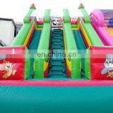 Jumping Castle With Slide Tom and Jerry Inflatable Outdoor Bouncy Castle Bouncer Dry Slides For Kids thumbnail-4