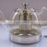High Temperature Resist Glass Teapot 800ml,1200ml,1500ml,6681