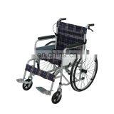 Portable Lightweight Aluminum Foldable Power Wheel Chair Cheap Price Disabled Folding Wheelchair thumbnail-2