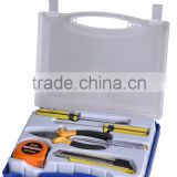 gift set portable hand tool sets in a transparent box