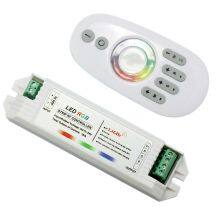 2.4G RF remote RGB led controller control LED strips