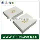 Custom White Cardboard Paper Packaging T-shirt Box thumbnail-2
