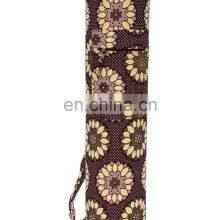 Custom Logo Private Label Jacquard Fabric Yoga Mat Bag Canvas Indian Manufacturer thumbnail-5