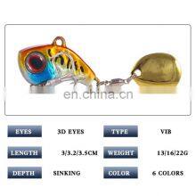 13g/16g/22g 2021 New Design VIB Fishing Lure With Shiny Attractive Metal Tail thumbnail-3