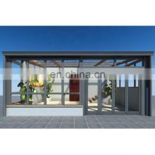 Customized lowes aluminum sunrooms houses for garden
