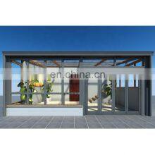 Latest Aluminium Profile Glass House Design Manufacture From China thumbnail-5