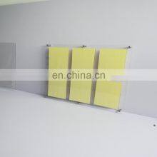 6 A4 Portraits Clear Wall Mounted Acrylic Information Noticeboard thumbnail-2