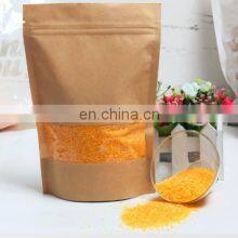 New Design Seed Paper Packet Stand up Kraft Paper Bag With Window