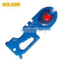 2CR13 Stainless Steel Multifunctional Tool Card Outdoor EDC Camping Survival Tool With LED Light