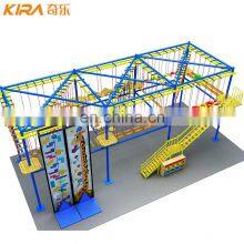 Custom Children Commercial Indoor Ropes Course Adventure Rope Course Accessories For Sale