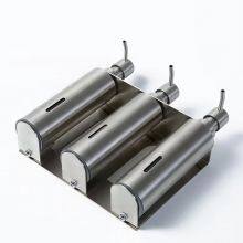 5-star Hotel High Quality 304 Stainless Steel Shampoo Shower Dispenser Hotel Shampoo Set Wall Mounted Luxury Soap Dispenser thumbnail-5