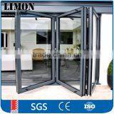 Customized Professional Aluminum Soundproof Bi-folding Door and Window thumbnail-1