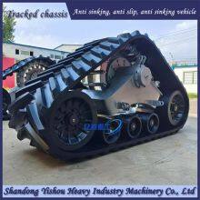 The Harvester is Modified With a Half Chain Track, and the Chassis is Stable and Reliable on Muddy Ground thumbnail-3